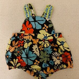 Misha And Puff Floral Kids One Piece - Multicolor
